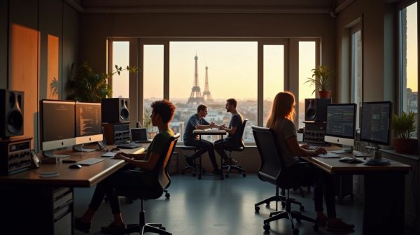 Services de production créative à paris : l'art de l'audiovisuel